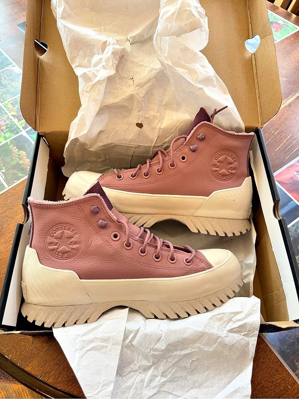 Converse Chuck Taylor All Star Lugged 2.0 Counter Climate High 'Saddle' boots